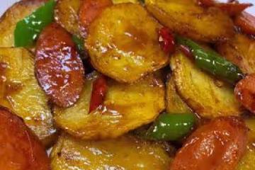 簡單又下飯的干鍋土豆片｜家常菜🔥