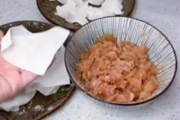 小餛飩最簡單的包法