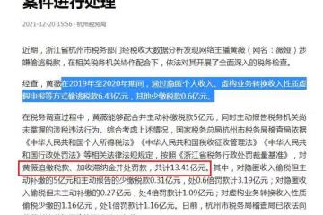 薇婭發文道歉!不止她一人偷逃稅款,已有上千名網絡主播補繳