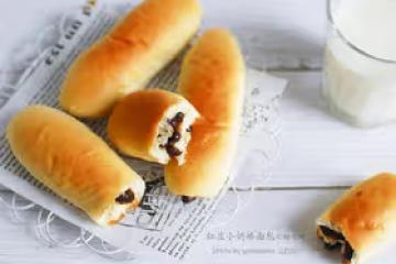 紅豆小奶棒麵包