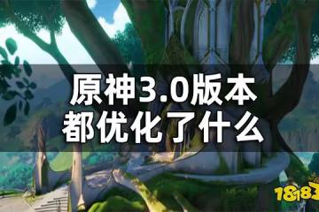 原神3.0版本優化內容一覽 3.0版本都優化了什麼