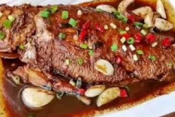 不粘鍋！簡單快手！紅燒黃花魚