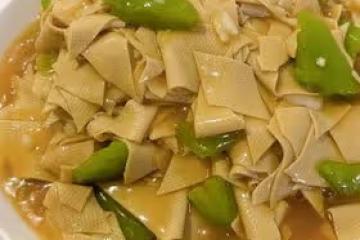 東北人最愛的國菜 尖椒干豆腐