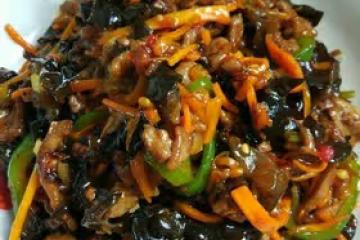 家常魚香肉絲