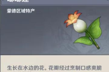 《原神》嘟嘟蓮收集路線推薦