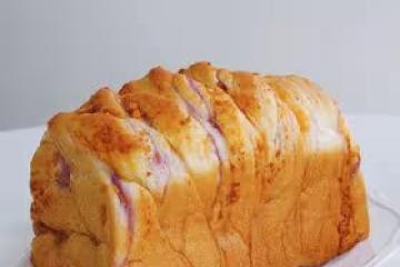 芋泥鹹蛋黃吐司｜料多超滿足｜神仙搭配