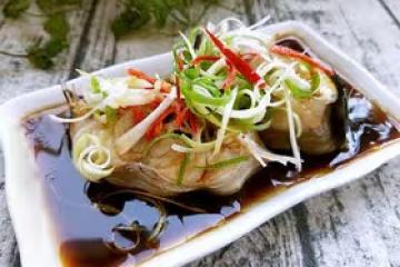清蒸鱈魚