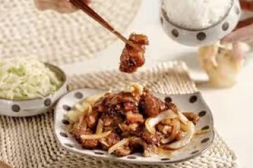 日式豬肉生薑燒