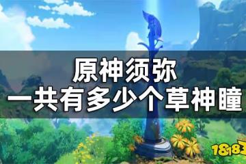 原神須彌草神瞳數量一覽 須彌一共有多少個草神瞳