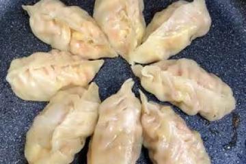 玉米煎餃（蒸餃）