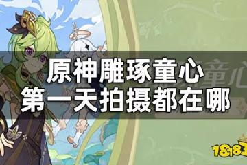 原神鵰琢童心第一天攻略 雕琢童心第一天拍攝都在哪