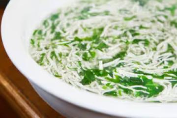 『淘最廚房』薺菜豆腐羹，翠！