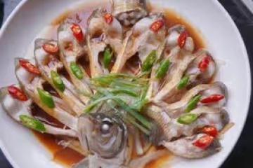 孔雀開屏清蒸魚