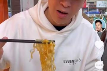 57歲前TVB男星坐街頭吃泡麵,在內地打拚已6年,曾無錢長期租房住