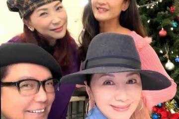 54歲「亞洲皇后」曬與同屆港姐聚會合照,兩度離婚,終嫁初戀男友