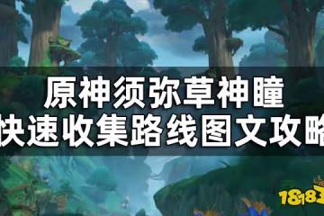 原神草神瞳位置圖全覽 須彌草神瞳快速收集路線視頻圖文攻略