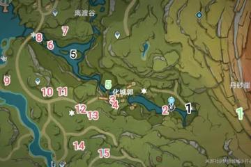 《原神》須彌化城郭區域全寶箱收集指南
