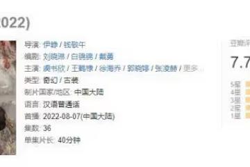 《蒼蘭訣》豆瓣評分7.7，為何能成為暑期熱播劇