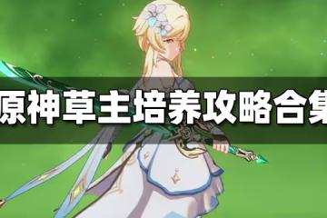 原神草主培養攻略合集 草主武器聖遺物配隊攻略匯總