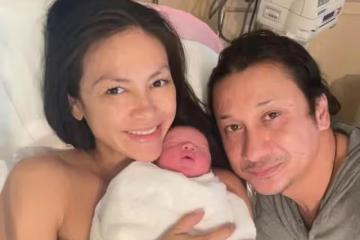 恭喜!40歲香港名模宣布二胎產女,嫁印度富商住別墅生活幸福