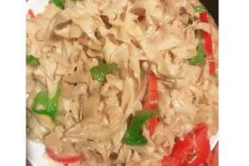 清炒蛋白肉(豆皮)