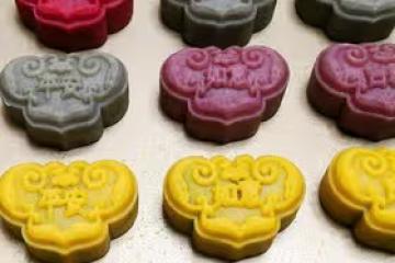 如意桃山皮月餅【附自製桃山皮做法（含糖&amp;無糖）】