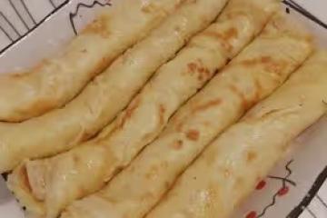 簡單好吃的雞蛋餅卷