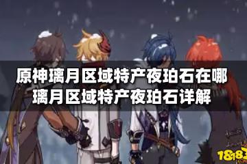 原神璃月區域特產夜珀石在哪 璃月區域特產夜珀石詳解