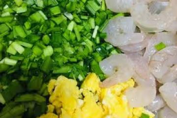 韭菜雞蛋蝦仁餃子（清真）