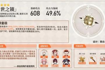 《原神》強力法器分析及使用角色推薦