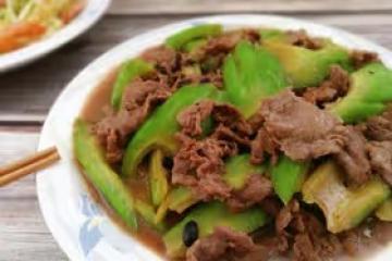 豉汁涼瓜炒牛肉