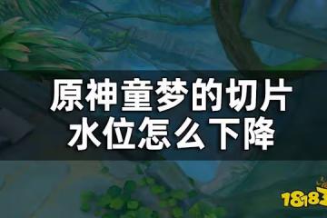 原神童夢的切片下方水位下降方法攻略 童夢的切片水位怎麼下降