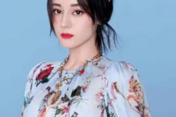迪麗熱巴在國外拍照失去PS，無濾鏡下的生圖，顏值太過真實