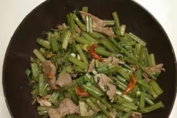 芹菜炒羊肉
