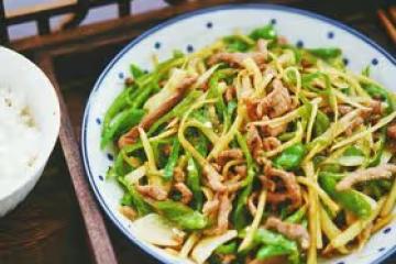 超下飯仔姜青椒肉絲