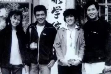 1980年明星們的合影照,很罕見