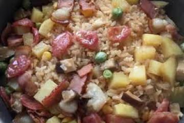 什錦煲仔飯（電飯鍋版）