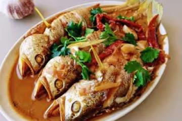 家常燉黃花魚