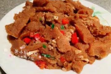 南昌家鄉菜—小炒柚子皮 增加去皮快手方法以及曬乾保存