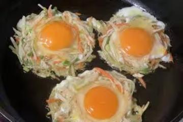 土豆絲和雞蛋的妙搭