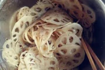 涼調藕片