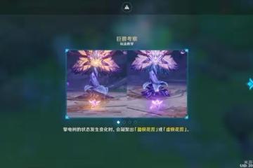 《原神》掣電樹機制及打法解析