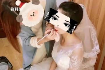 新娘是非法電影的女主角,結婚當天被帶走,朋友:怪不得那麼眼熟