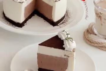 高顏值下午茶｜免烤巧克力🍫芝士蛋糕🍰