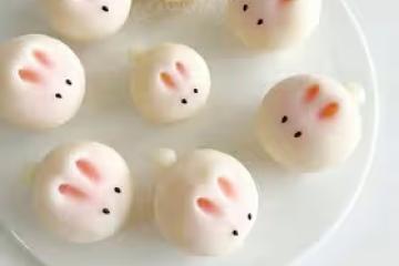 玉兔冰皮月餅