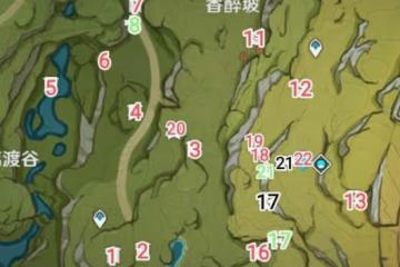 《原神》香醉坡寶箱收集攻略