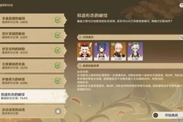 《原神》溢神的論證第六天高分攻略