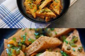 仿長沙火宮殿三角豆腐