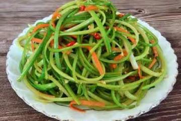 蒜苔新吃法