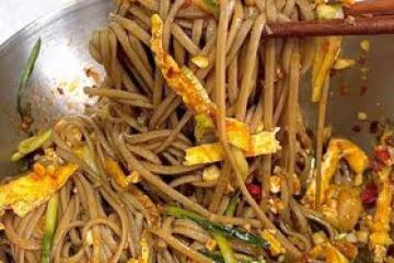 低卡減脂餐---涼拌蕎麥麵
